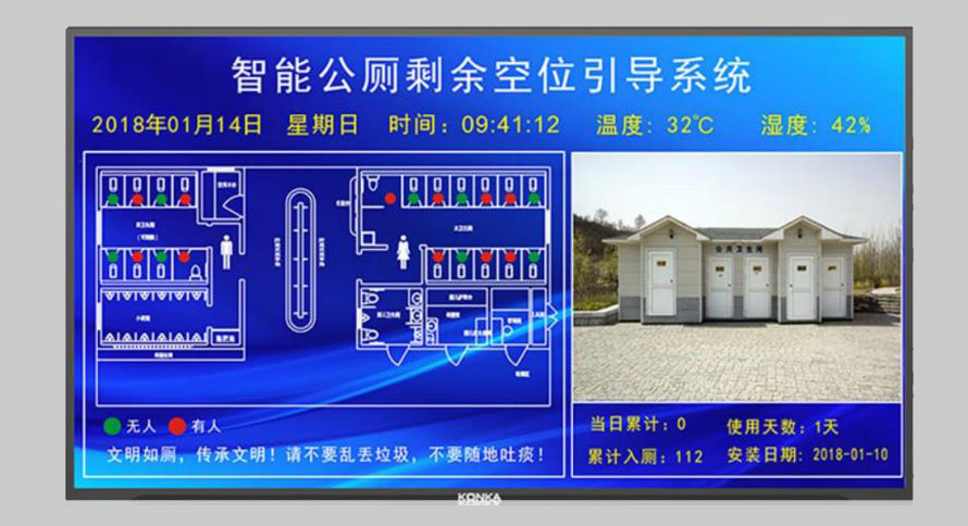 智慧公廁引導系統(tǒng)